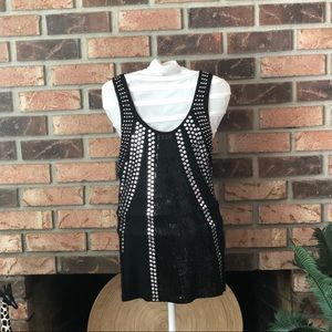 Daytrip Sequins and Studs Tank Top